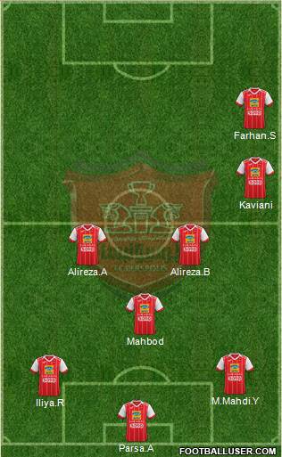 Persepolis Tehran Formation 2019