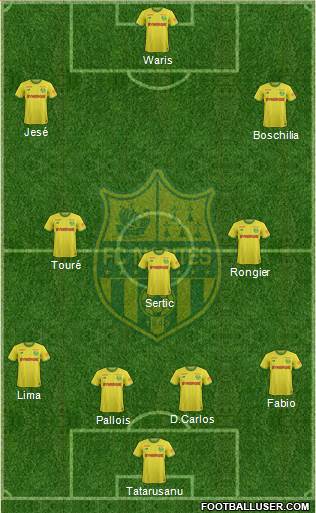 FC Nantes Formation 2019