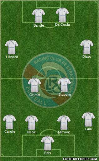 Racing Club de Strasbourg-Football Formation 2019