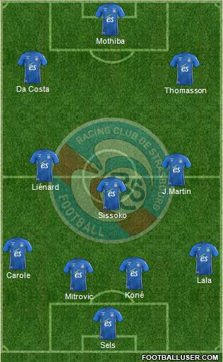 Racing Club de Strasbourg-Football Formation 2019