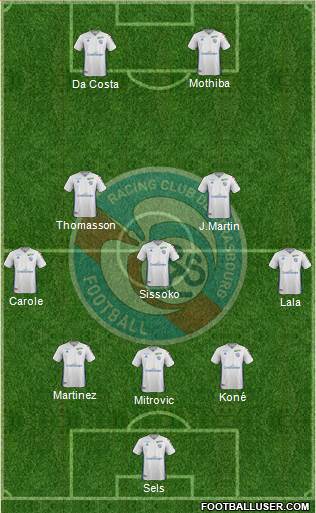 Racing Club de Strasbourg-Football Formation 2019