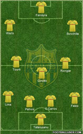 FC Nantes Formation 2019