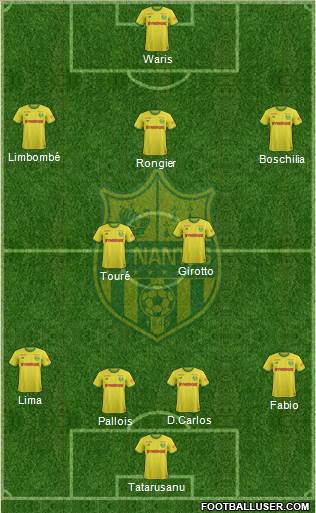 FC Nantes Formation 2019