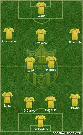 FC Nantes Formation 2019