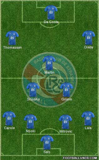 Racing Club de Strasbourg-Football Formation 2019