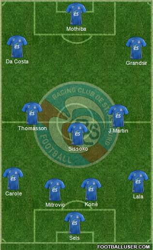 Racing Club de Strasbourg-Football Formation 2019