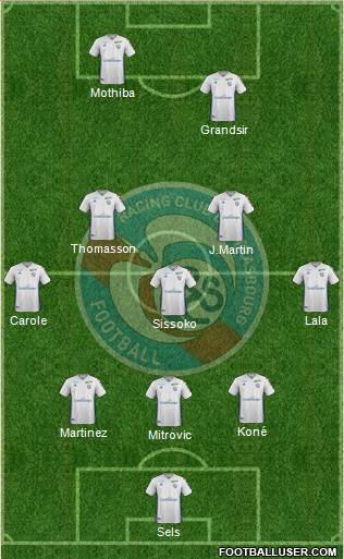 Racing Club de Strasbourg-Football Formation 2019