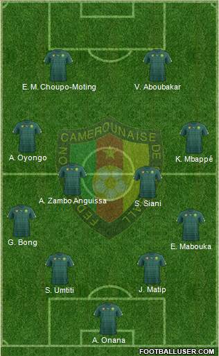 Cameroon Formation 2019