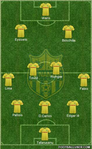 FC Nantes Formation 2019