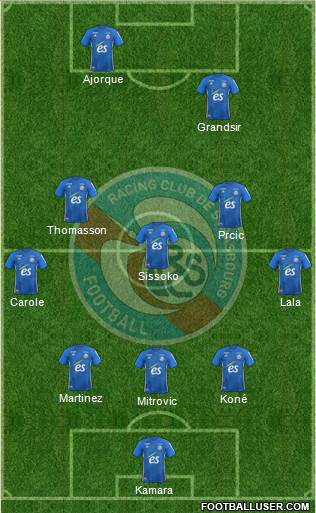 Racing Club de Strasbourg-Football Formation 2019