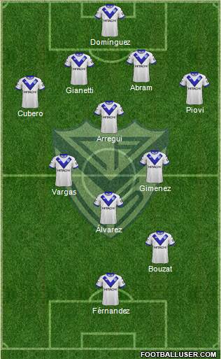 Vélez Sarsfield Formation 2019