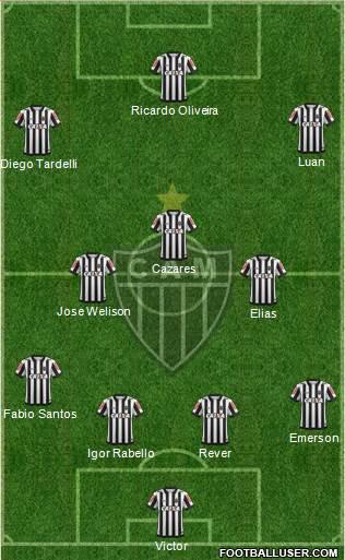 C Atlético Mineiro Formation 2019