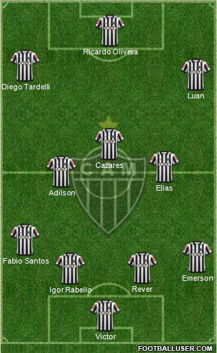 C Atlético Mineiro Formation 2019