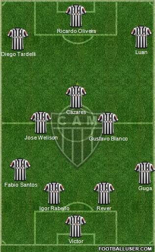 C Atlético Mineiro Formation 2019