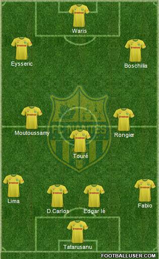 FC Nantes Formation 2019