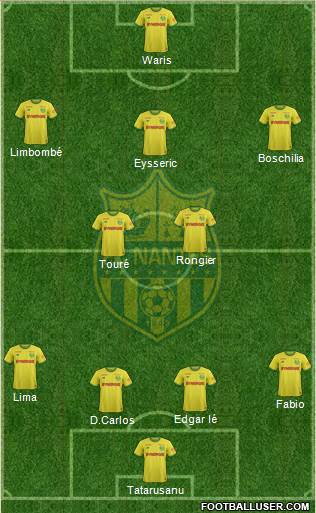 FC Nantes Formation 2019