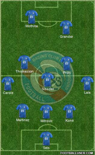 Racing Club de Strasbourg-Football Formation 2019