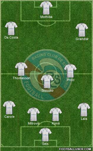 Racing Club de Strasbourg-Football Formation 2019