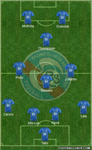 Racing Club de Strasbourg-Football Formation 2019