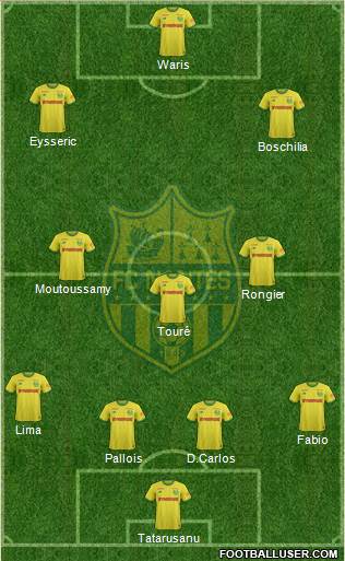 FC Nantes Formation 2019