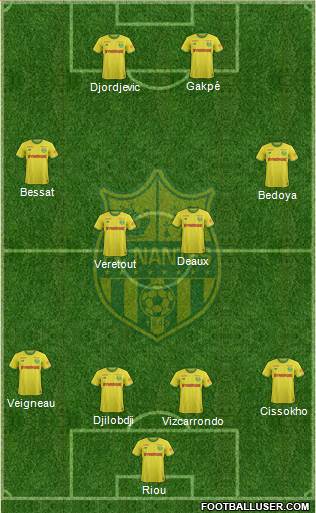 FC Nantes Formation 2019