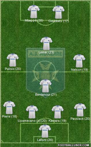 A.J. Auxerre Formation 2019