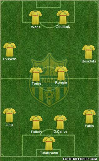 FC Nantes Formation 2019