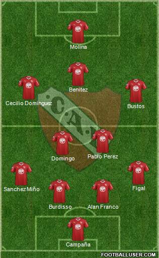 Independiente Formation 2019