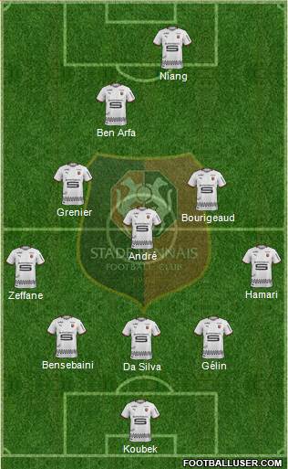 Stade Rennais Football Club Formation 2019