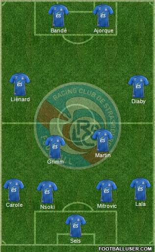 Racing Club de Strasbourg-Football Formation 2019