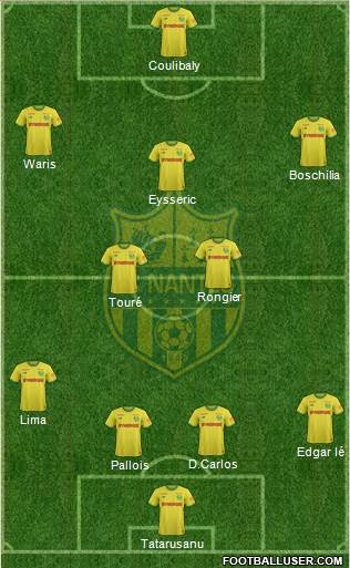 FC Nantes Formation 2019