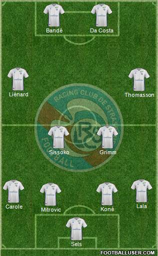 Racing Club de Strasbourg-Football Formation 2019