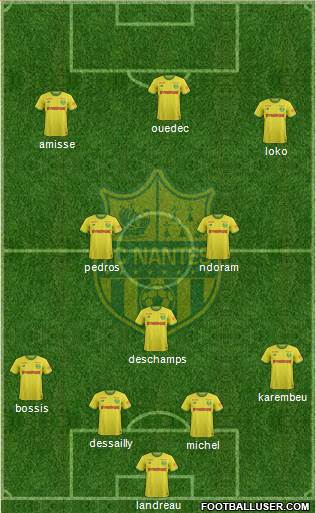 FC Nantes Formation 2019