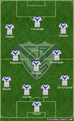 Vélez Sarsfield Formation 2019