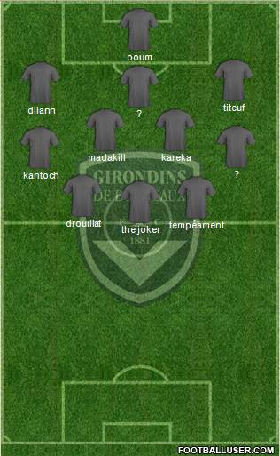 FC Girondins de Bordeaux Formation 2019