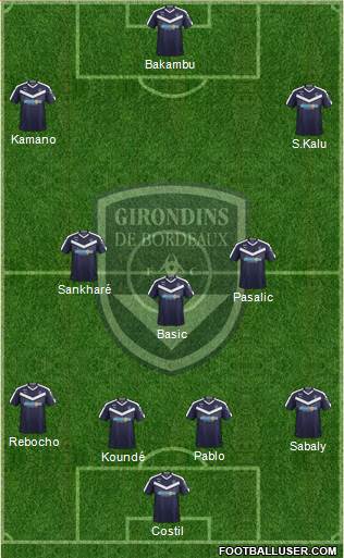 FC Girondins de Bordeaux Formation 2019