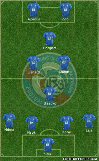 Racing Club de Strasbourg-Football Formation 2019