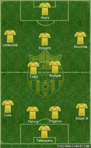 FC Nantes Formation 2019