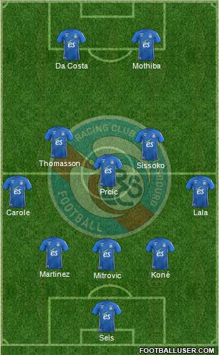 Racing Club de Strasbourg-Football Formation 2019