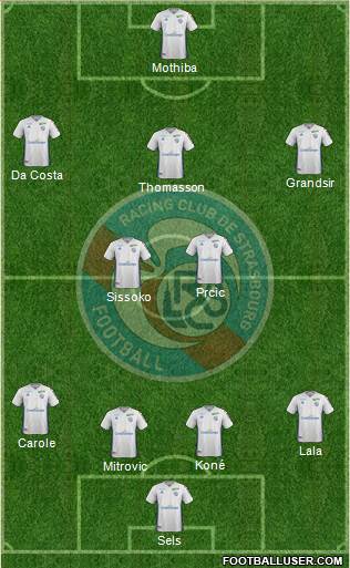 Racing Club de Strasbourg-Football Formation 2019