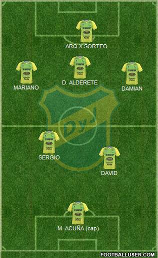 Defensa y Justicia Formation 2019