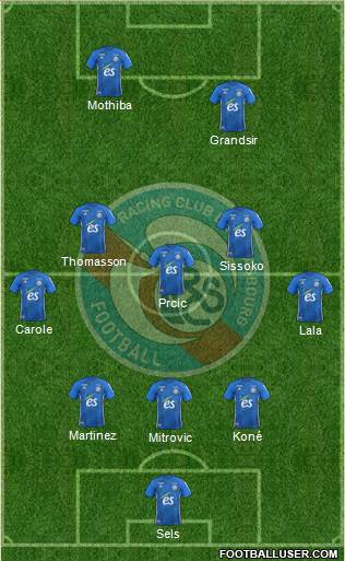 Racing Club de Strasbourg-Football Formation 2019