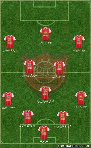 Persepolis Tehran Formation 2019