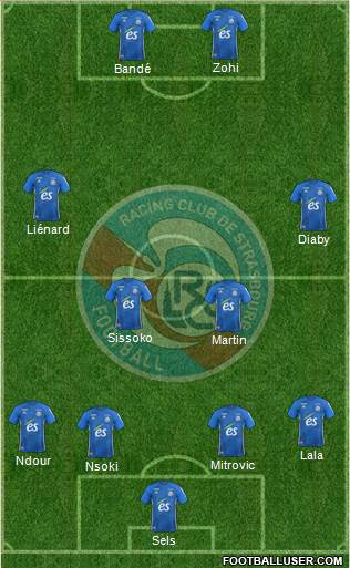 Racing Club de Strasbourg-Football Formation 2019