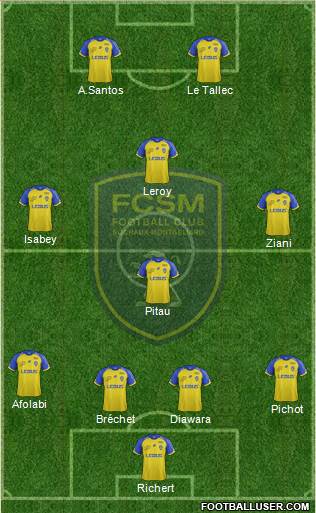 FC Sochaux-Montbéliard Formation 2019