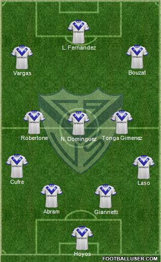 Vélez Sarsfield Formation 2019