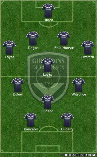 FC Girondins de Bordeaux Formation 2019