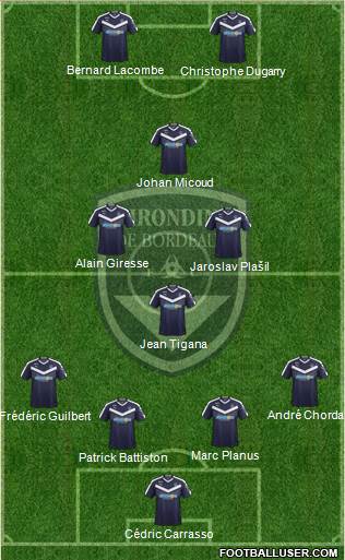 FC Girondins de Bordeaux Formation 2019