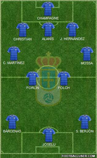 Real Oviedo S.A.D. Formation 2019