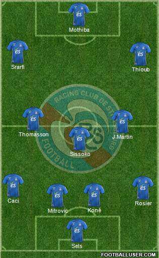 Racing Club de Strasbourg-Football Formation 2019